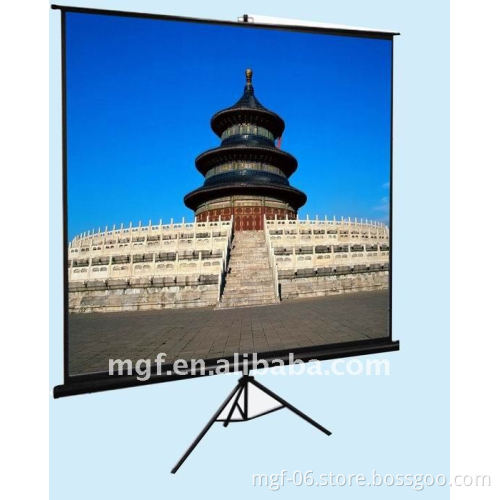 Tripod Stand Projection Screen/Floor standing projector screen matte white